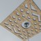 Ekena Millwork Chevron Wood Fretwork Pierced Ceiling Medallion, Red Oak, 32"OD x 8 1/4"ID x 1/4"T CMWP32X32X0250CHRO - alternate 6